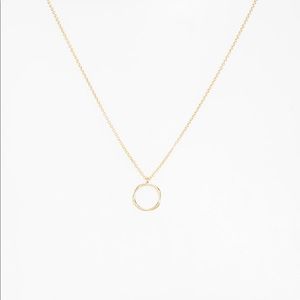 NWT Gorjana gold Quinn delicate necklace